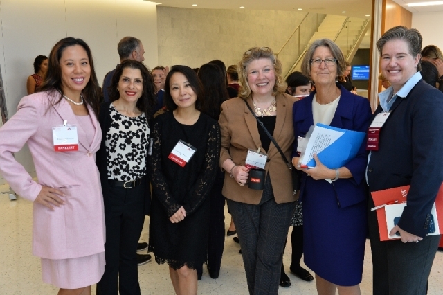 Six St. John's Law alumnae attending the Alumnae Leadership Council's Women's Leadership Conference.