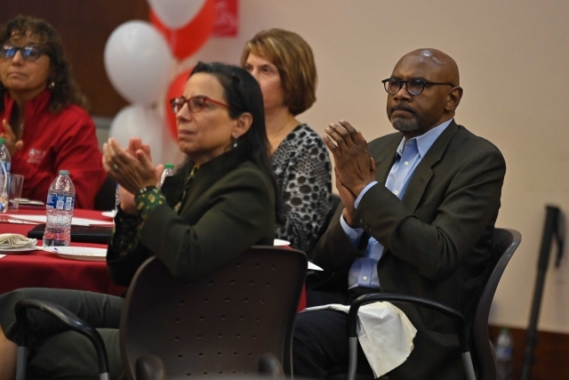 Audience members at the 2024 Training and Development Certificate Graduation  