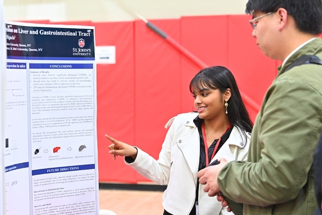 Student Research Conference presenter