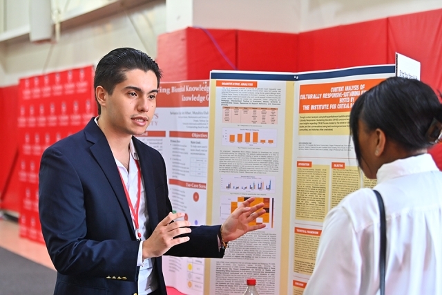 Student Research Conference presenter