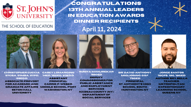 13th Annual Leaders in Education Awards Dinner 2024