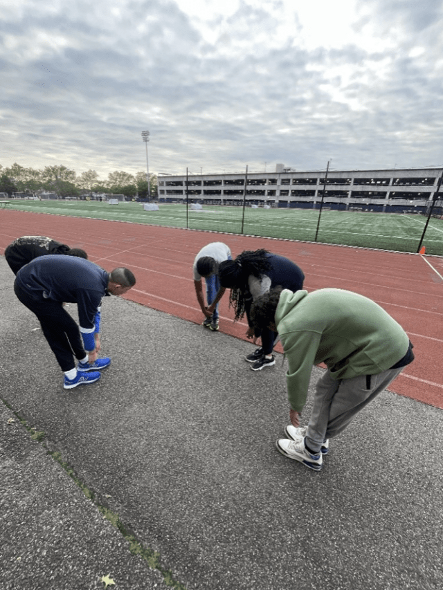St. John's University Students Connecting through Exercise 