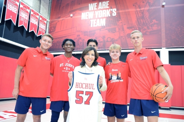 _governor_hochul_visits_taffner_field_house_and_our_basketball_players