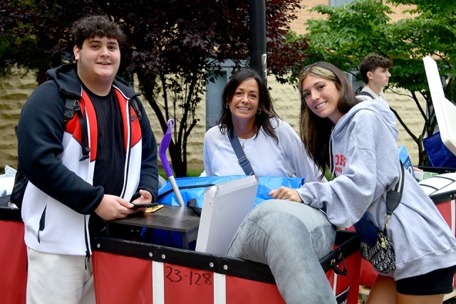 St. John's students pose for a group photo