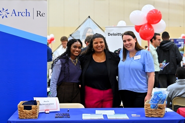 St. John's career fair participants