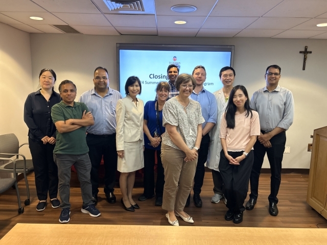 Faculty from the College of Pharmacy and Health Sciences led a summer research project for high school and college students.    