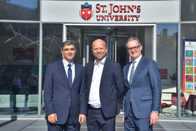 Norway’s Finance Minister, Trygve Slagsvold Vedum, 