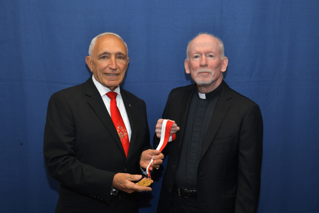 Alumnus and Longtime Employee Receives Medal of Honor 