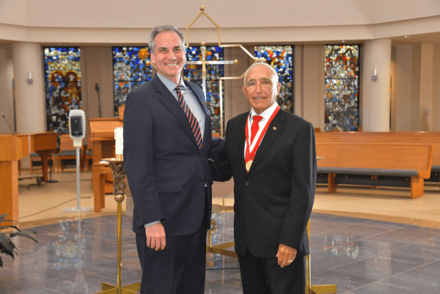 Alumnus and Longtime Employee Receives Medal of Honor 