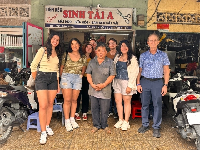 Students visit Vietnam