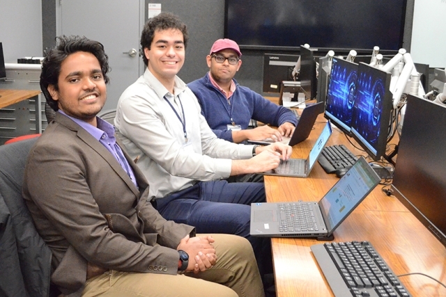 KnotHashtags Team at St. John's Competition