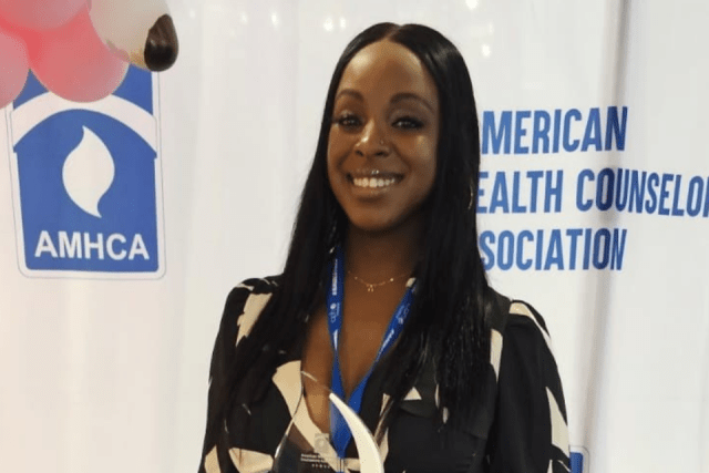 Assistant Professor Receives Counselor Educator of the Year Award