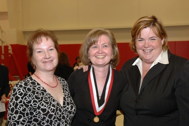 Christine M. Goodwin, '96C, '98G, '07PD, '21Ed.D. with Pam Shea Byrnes