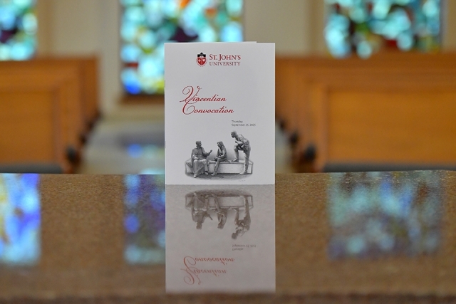 Inset of 2025 Vincentian Convocation program