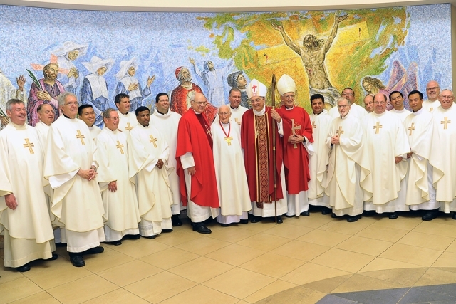 Rev. Stephen Bicsko, C.M. and priests, other bishops