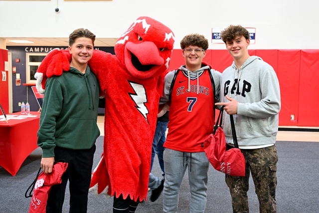 Johnny Thunderbird and prospective students