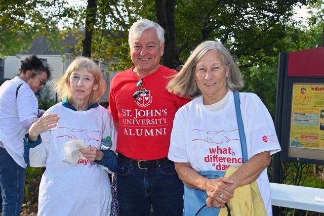 Service Day participants smiling for a photo