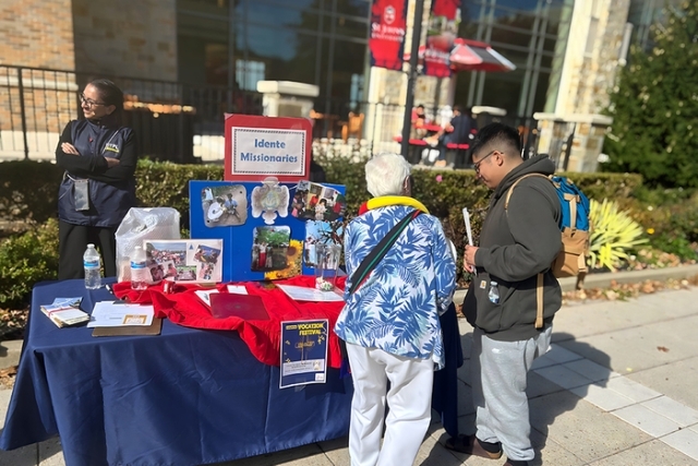 Students engaging with the the Vocational Festival at St. John's University