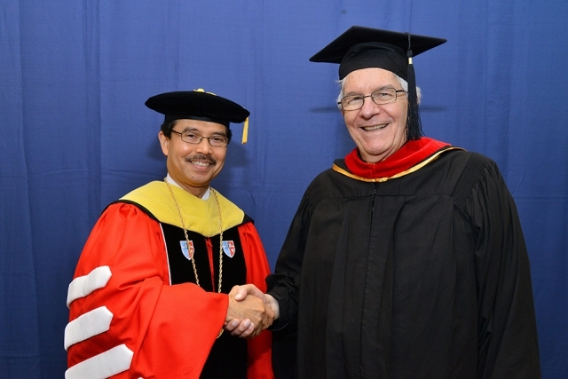 Rev. Stephen Bicsko, C.M. and President Gempesaw