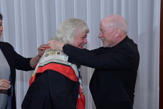 Meet Anna R. Lukachik ’80Ed, Pietas Medal Recipient