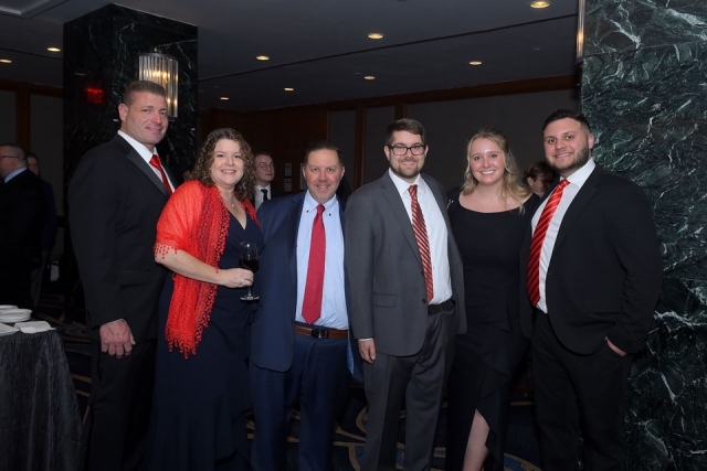 President's Dinner honorees and attendees