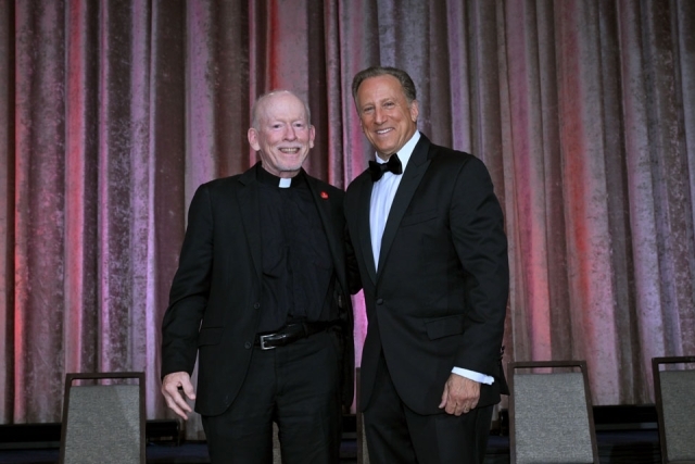 Fr. Shanley and male honoree
