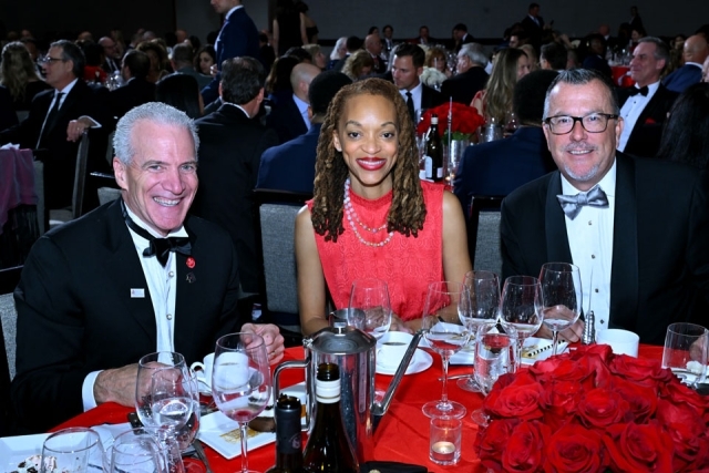 Attendees seated at table
