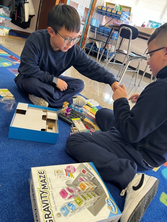 Children at Father Vincent Capodanno Catholic Academy