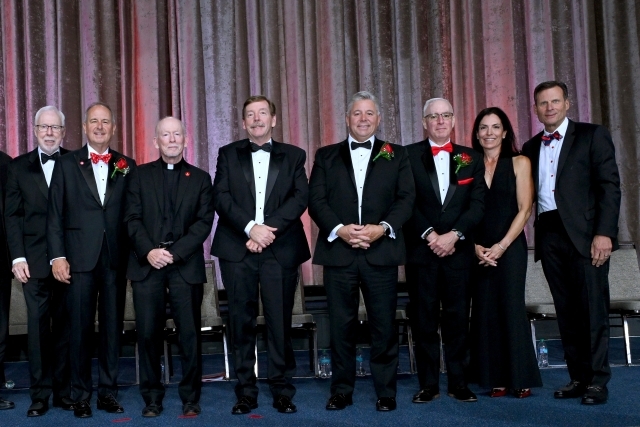 2025 President's Dinner Honorees onstage
