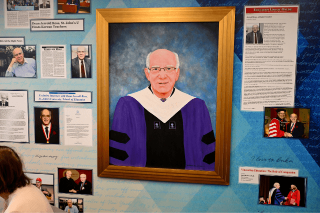 Dean Jerrold Ross Conference Room Unveiled