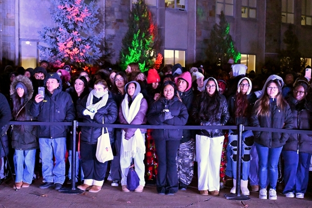 Group of students gathered