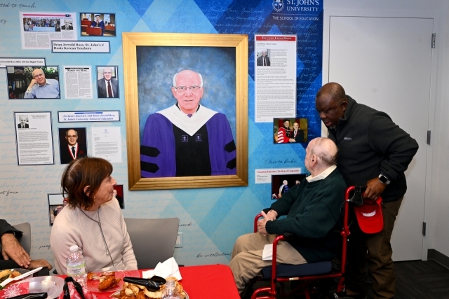 Dean Jerrold Ross Conference Room Unveiled