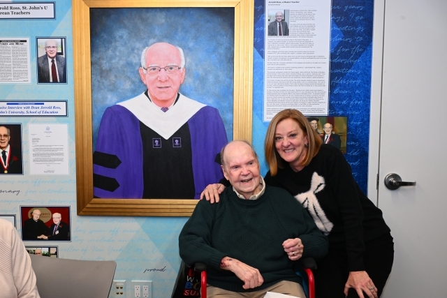 Dean Jerrold Ross Conference Room Unveiled