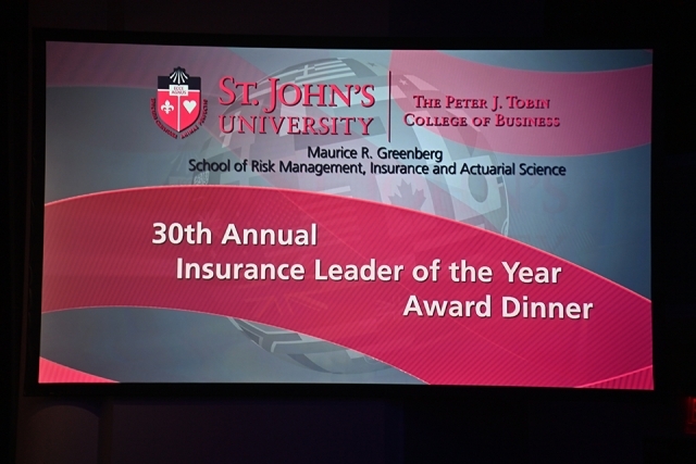 Insurance Leader of the Year Dinner Raises $3.6M for GSRM Students