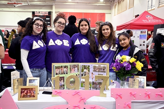 Group of college students 