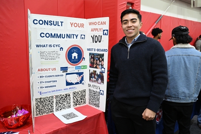 Group of college students 