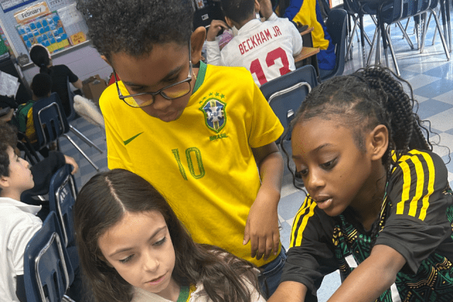 School of Education Celebrates Catholic Schools Week with Special Gift to Our Lady of Victory Catholic Academy