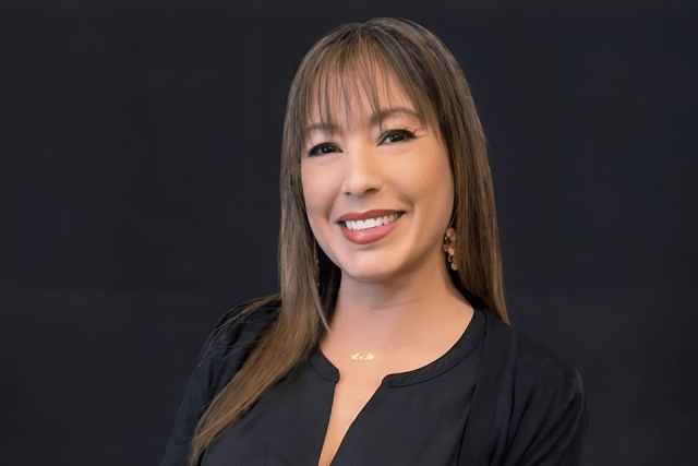 Headshot of Almendarez-De Bello ’06M.S.Ed., ’19Ed.D., LEAD Honoree 