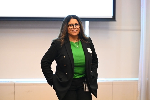 Women posing for a photo