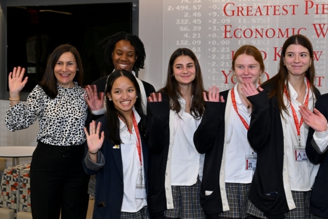 Group of Sacred Heart Academy High School Students 