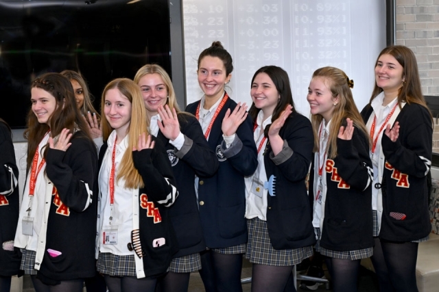 Group of Sacred Heart Academy High School Students 