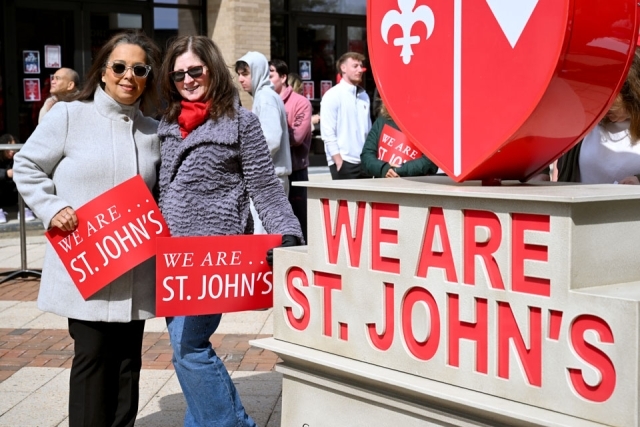 St. John's alumni and friends attending Red Storm send-of event 