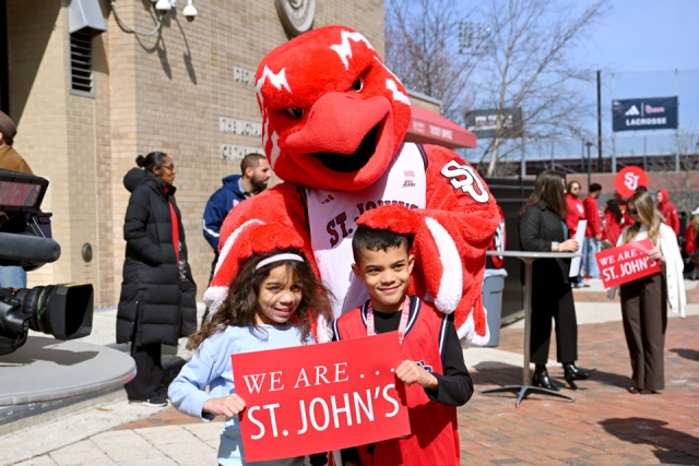 St. John's alumni and friends attending Red Storm send-of event 