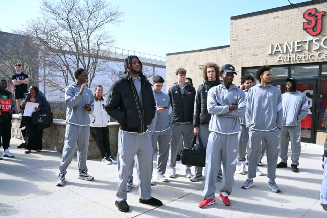 St. John's alumni and friends attending Red Storm send-of event 