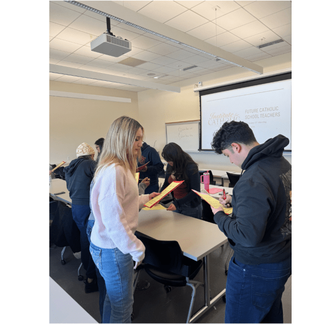 ICS and TSOE Welcome the Inaugural Cohort of Future Catholic School Teachers Scholars