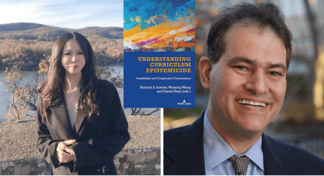 Left: Wanying Wang, Ph.D., Visiting Professor Right: Daniel Ness, Ph.D., Professor Department of Curriculum and Instruction