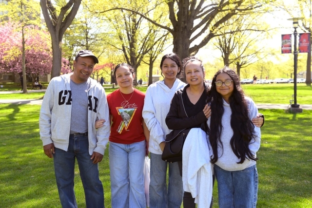 Future st johns student and their parents 