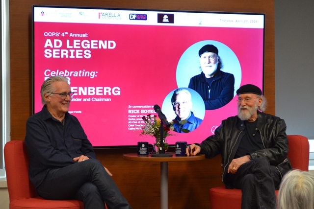 Speakers on stage for presentation 