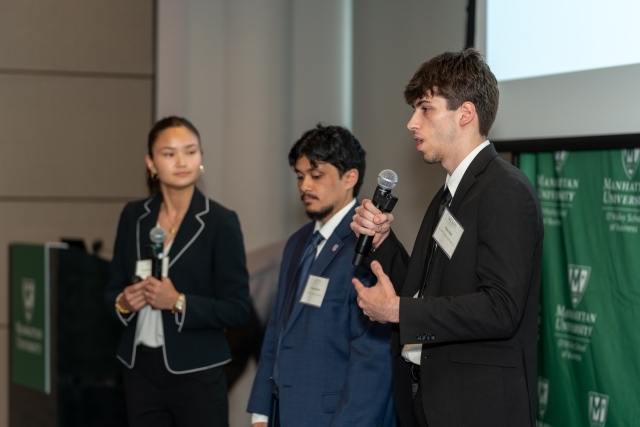 Tobin student compete at National Business Analytics Competition