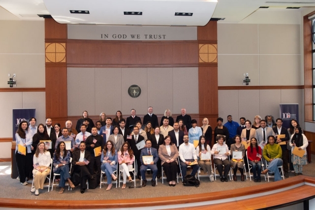 School of Law Naturalization Ceremony at St. John's 